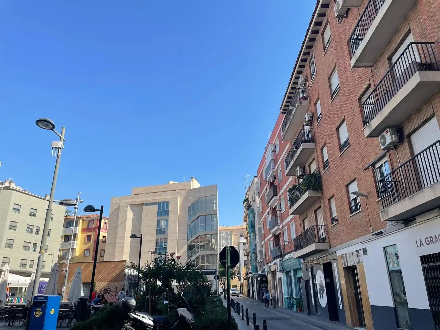 Vista exterior de Local en venta en Murcia