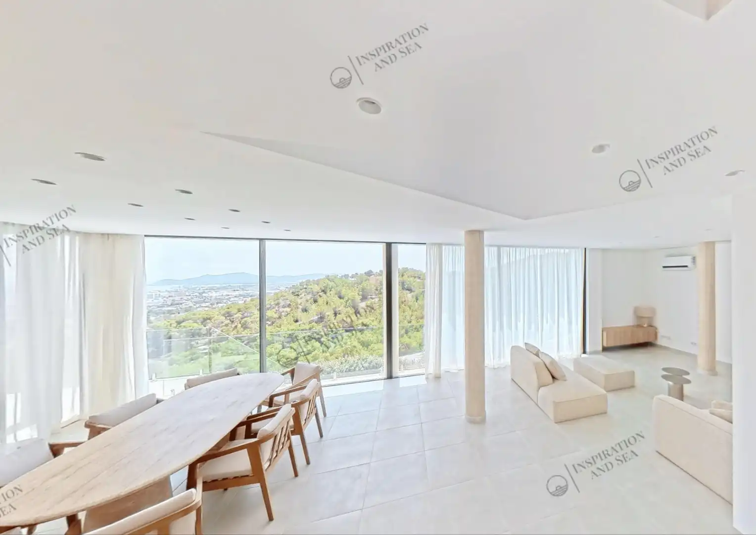 Sala d'estar de Casa o xalet de lloguer en Eivissa amb Aire condicionat, Calefacció i Jardí privat