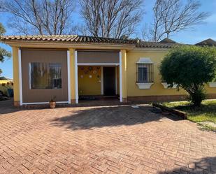 Exterior view of House or chalet for sale in Chiclana de la Frontera  with Air Conditioner, Private garden and Storage room