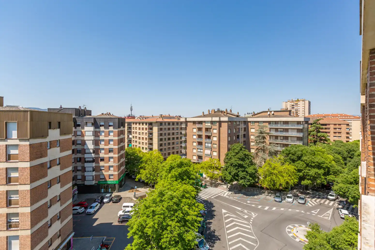 Exterior view of Attic for sale in  Pamplona / Iruña  with Heating, Parquet flooring and Terrace