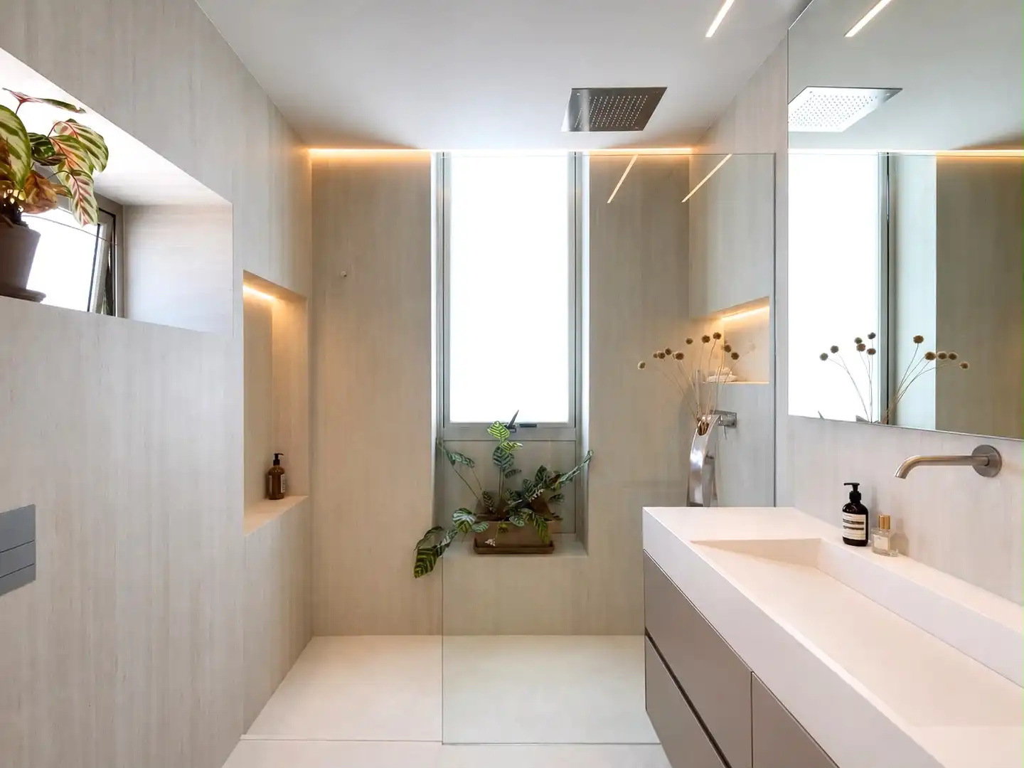 Badezimmer von Haus oder Chalet zum Verkauf in Sant Vicenç de Montalt mit Klimaanlage, Heizung und Privatgarten