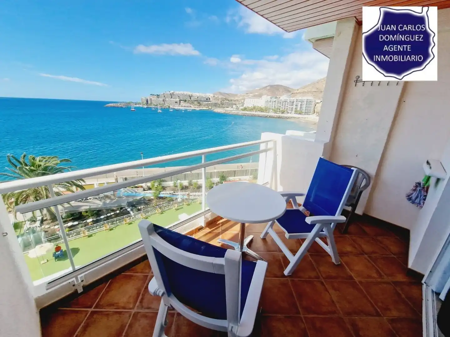 Terrace of Apartments for rent in Mogán  with Terrace, Furnished and Community pool