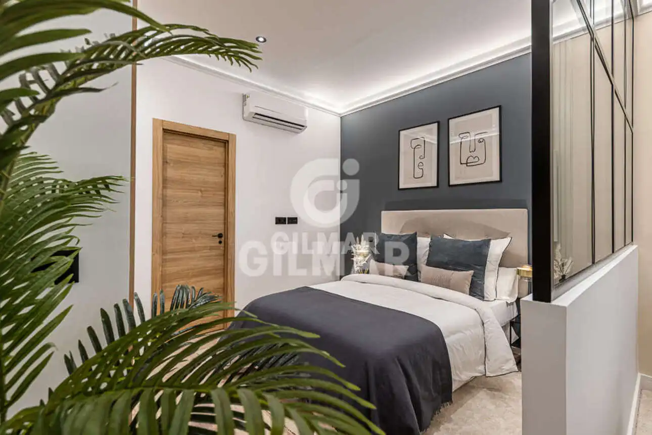 Bedroom of Flat for sale in Madrid  with Heating and Furnished