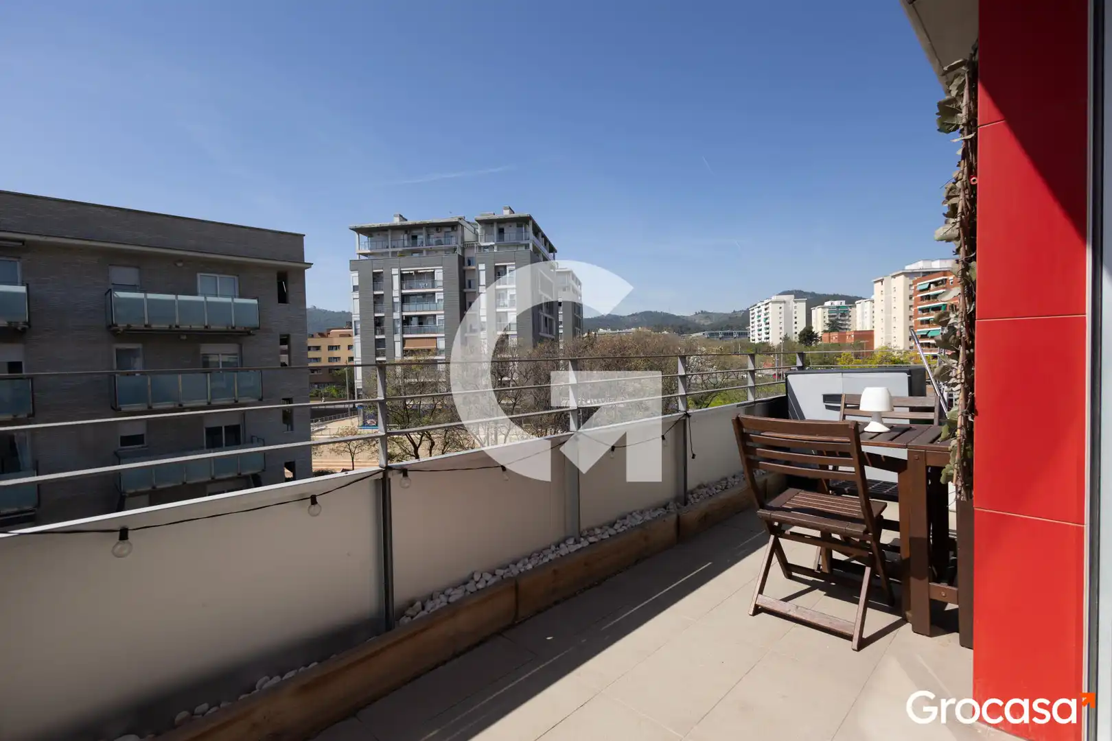 Terrasse von Wohnung zum Verkauf in Sant Boi de Llobregat mit Klimaanlage, Heizung und Terrasse