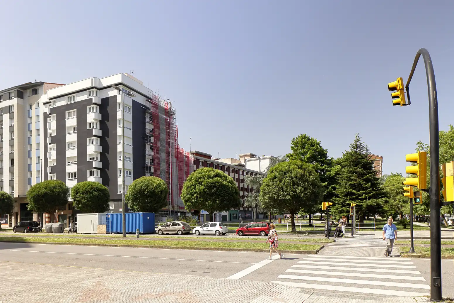 Vista exterior de Pis en venda en Gijón  amb Calefacció
