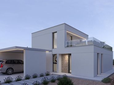 Chalet con balcón en venta en Frontline Golf