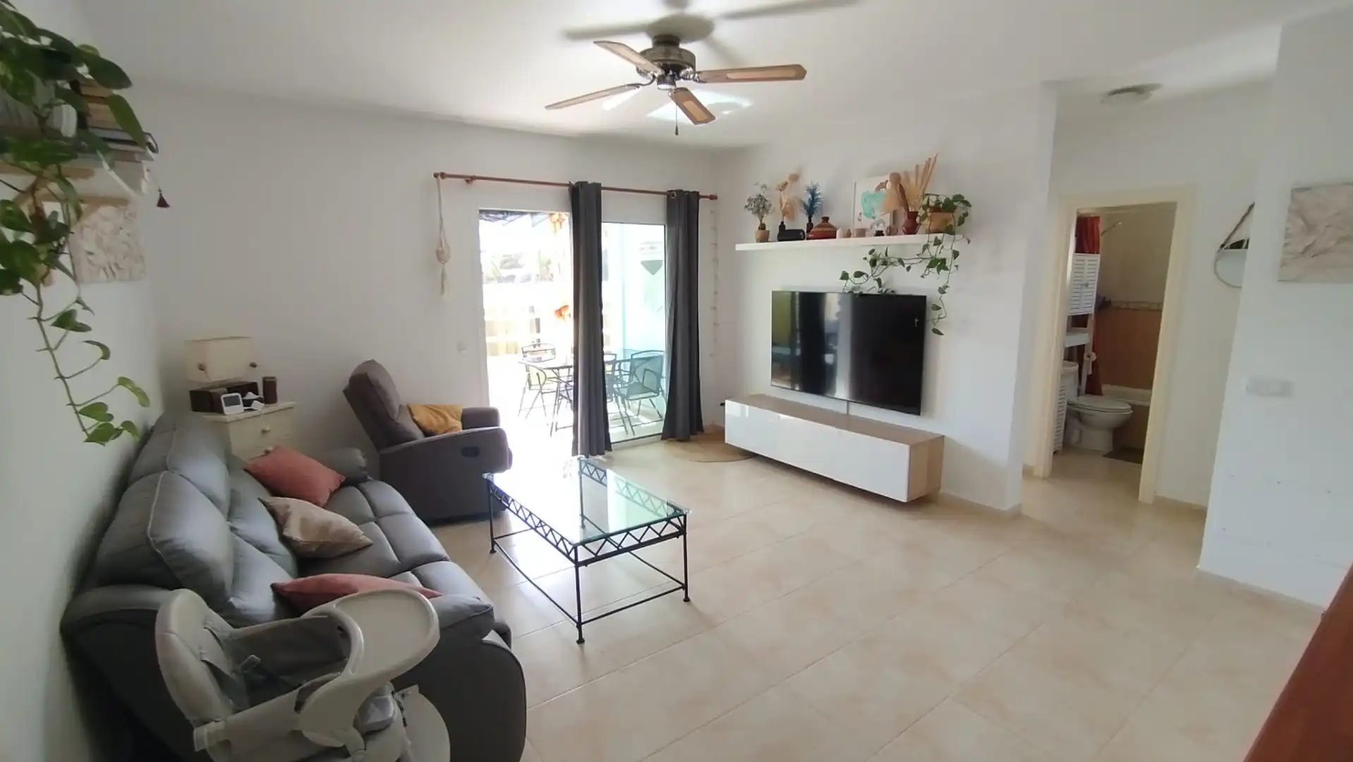 Living room of Flat for sale in Pájara  with Private garden, Terrace and Community pool
