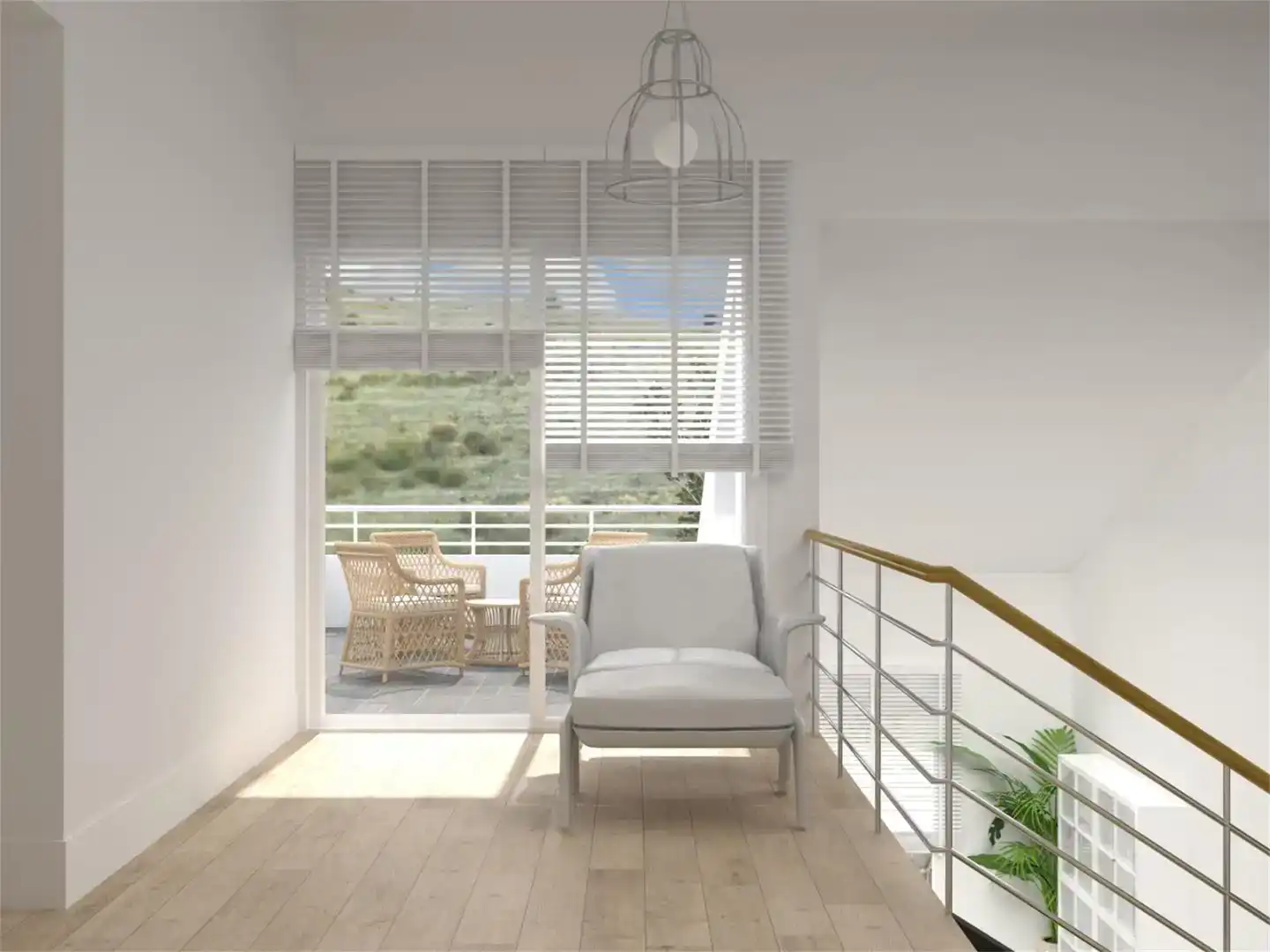 Terrassa de Casa o xalet en venda en San Martín de Rubiales