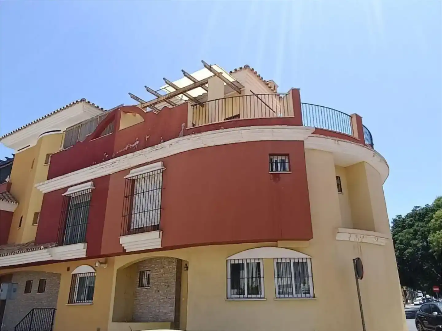 Vista exterior de Casa o chalet en venta en Málaga Capital con Piscina y Balcón