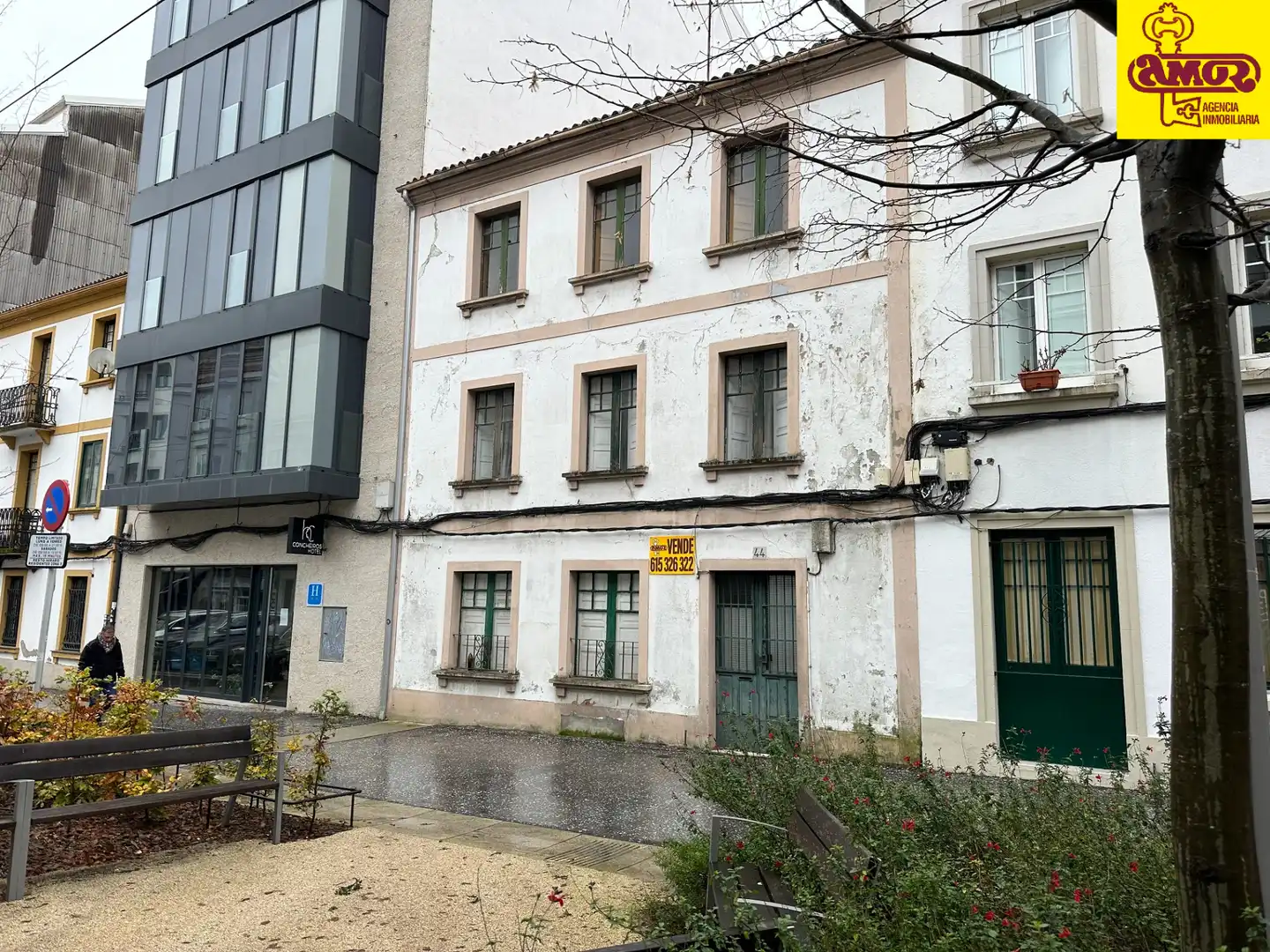 Exterior view of Houses for sale in Santiago de Compostela   with Terrace