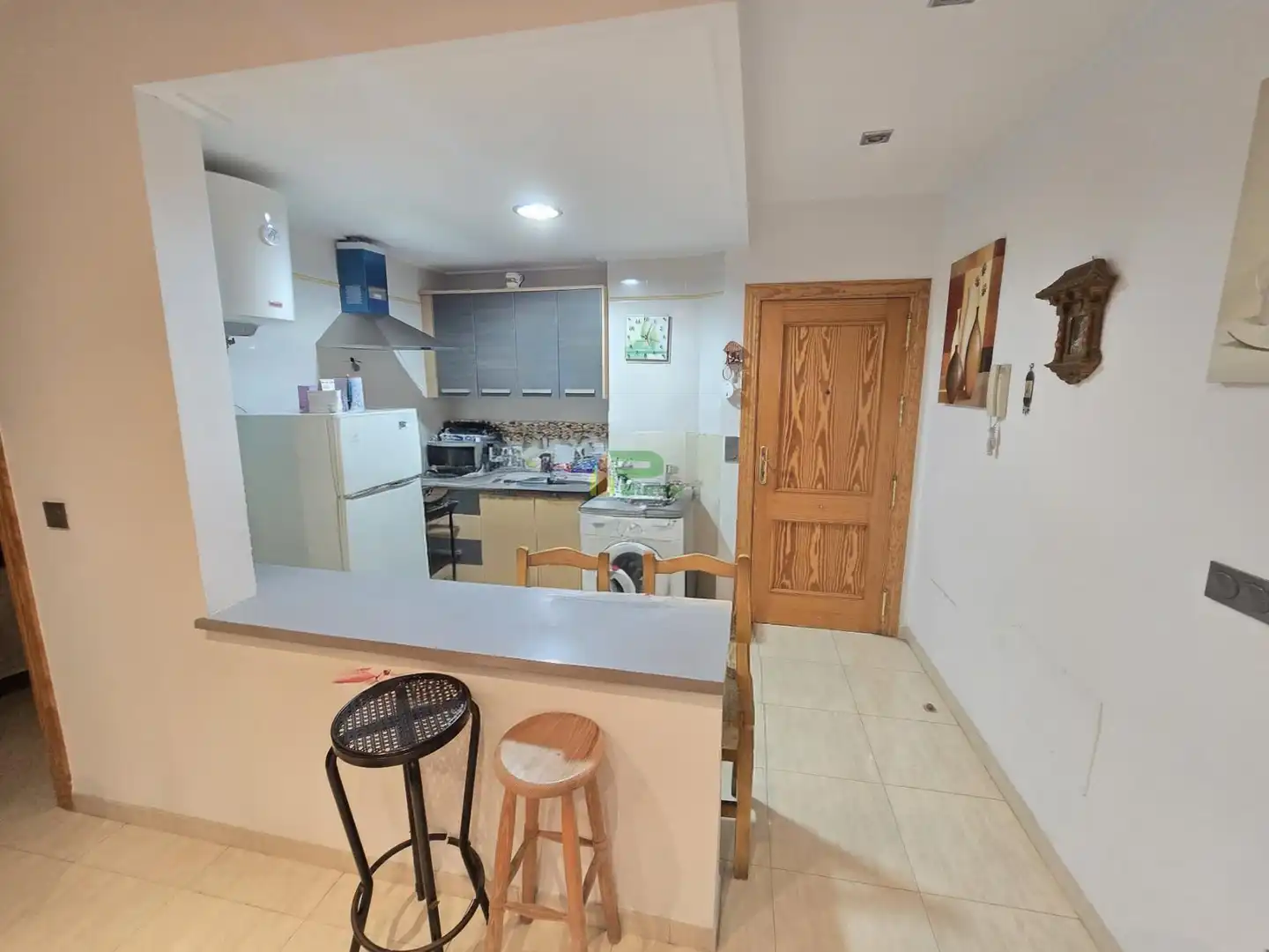 Cocina de Apartamento en venta en Lorca con Aire acondicionado, Terraza y Trastero