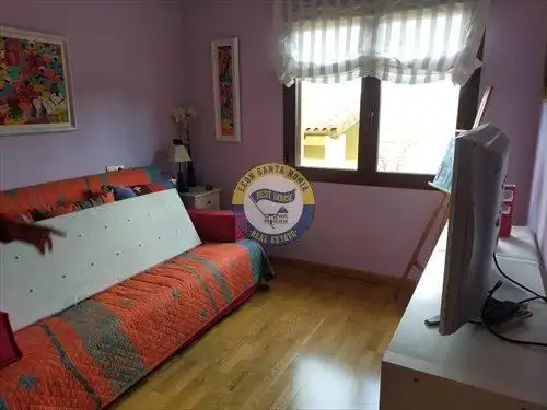 Bedroom of Houses for sale in Santovenia de la Valdoncina  with Heating, Terrace and Furnished