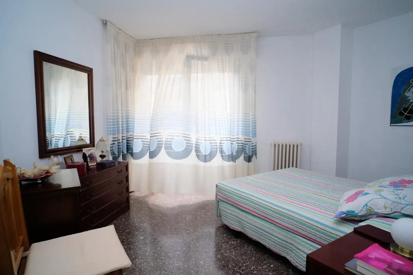 Habitación de Apartamento de alquiler en Caldes d'Estrac con Calefacción, Jardín privado y Terraza