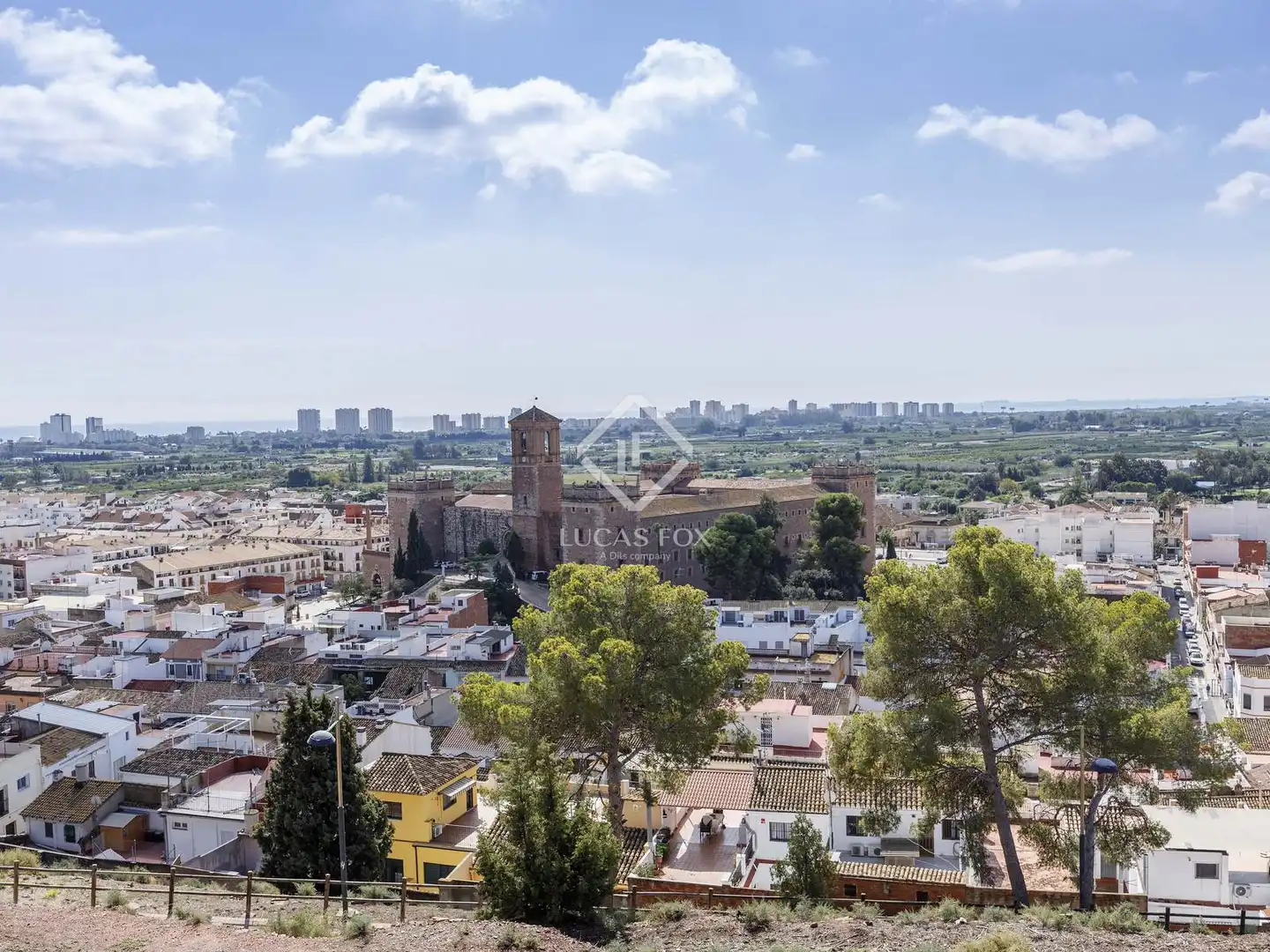 Exterior view of Houses for sale in El Puig de Santa Maria  with Air Conditioner and Terrace