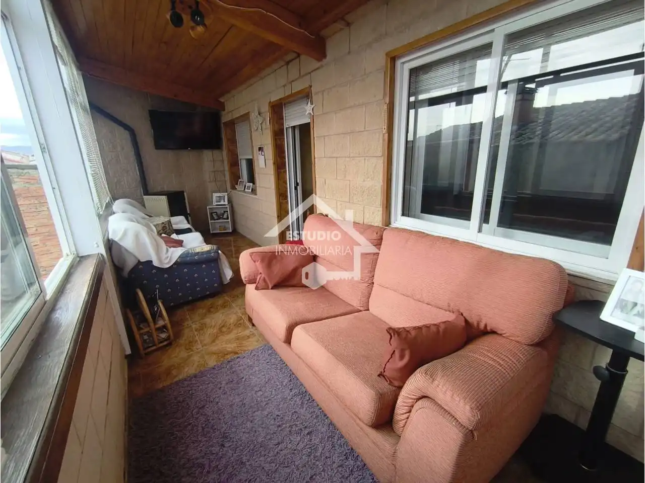 Sala d'estar de Casa o xalet en venda en Bañares, La Rioja