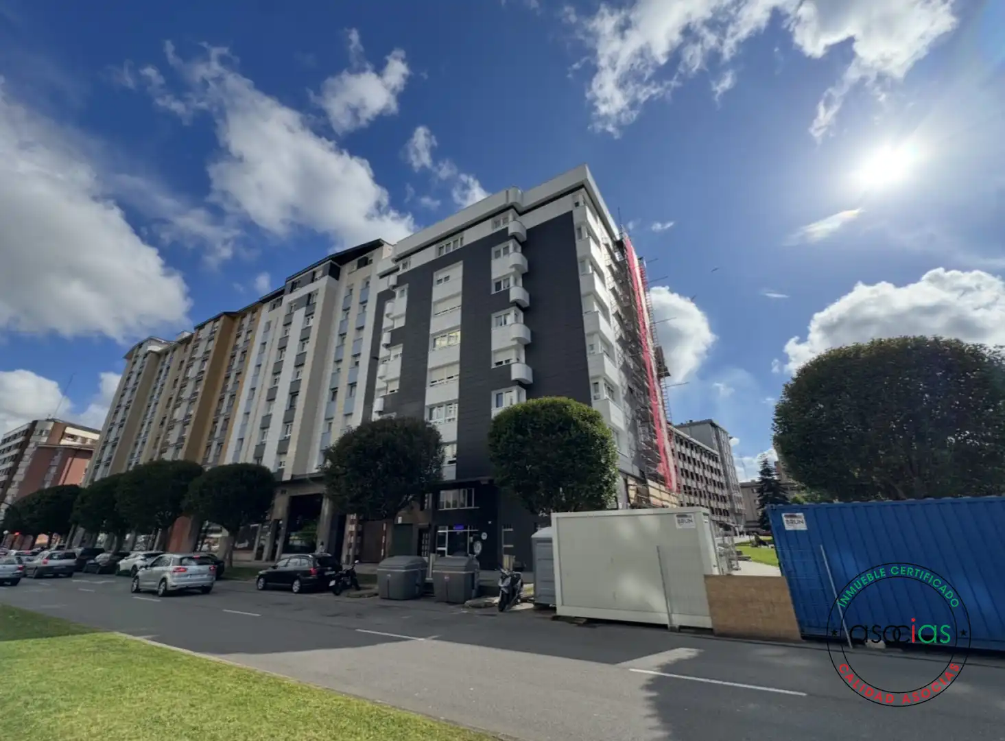 Vista exterior de Piso en venta en Gijón  con Calefacción y Parquet
