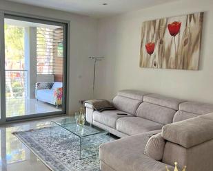 Sala d'estar de Pis de lloguer en Calvià amb Aire condicionat i Piscina comunitària