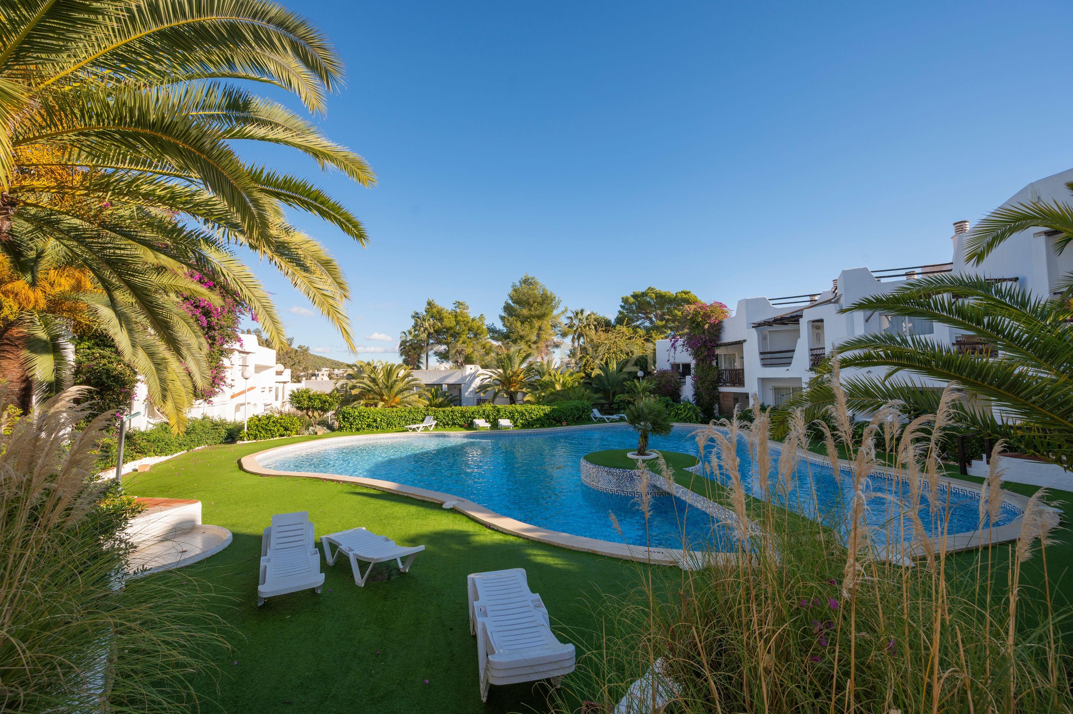 Garden of Apartment for sale in Santa Eulària des Riu  with Swimming Pool and Balcony