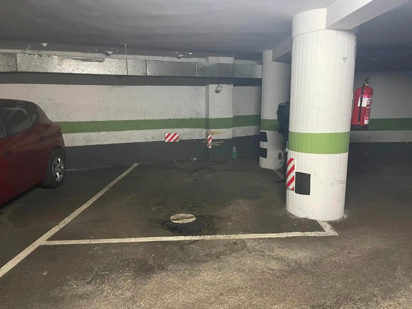 Parking of Flat for sale in Zaragoza  with Air Conditioner, Terrace and Storage room