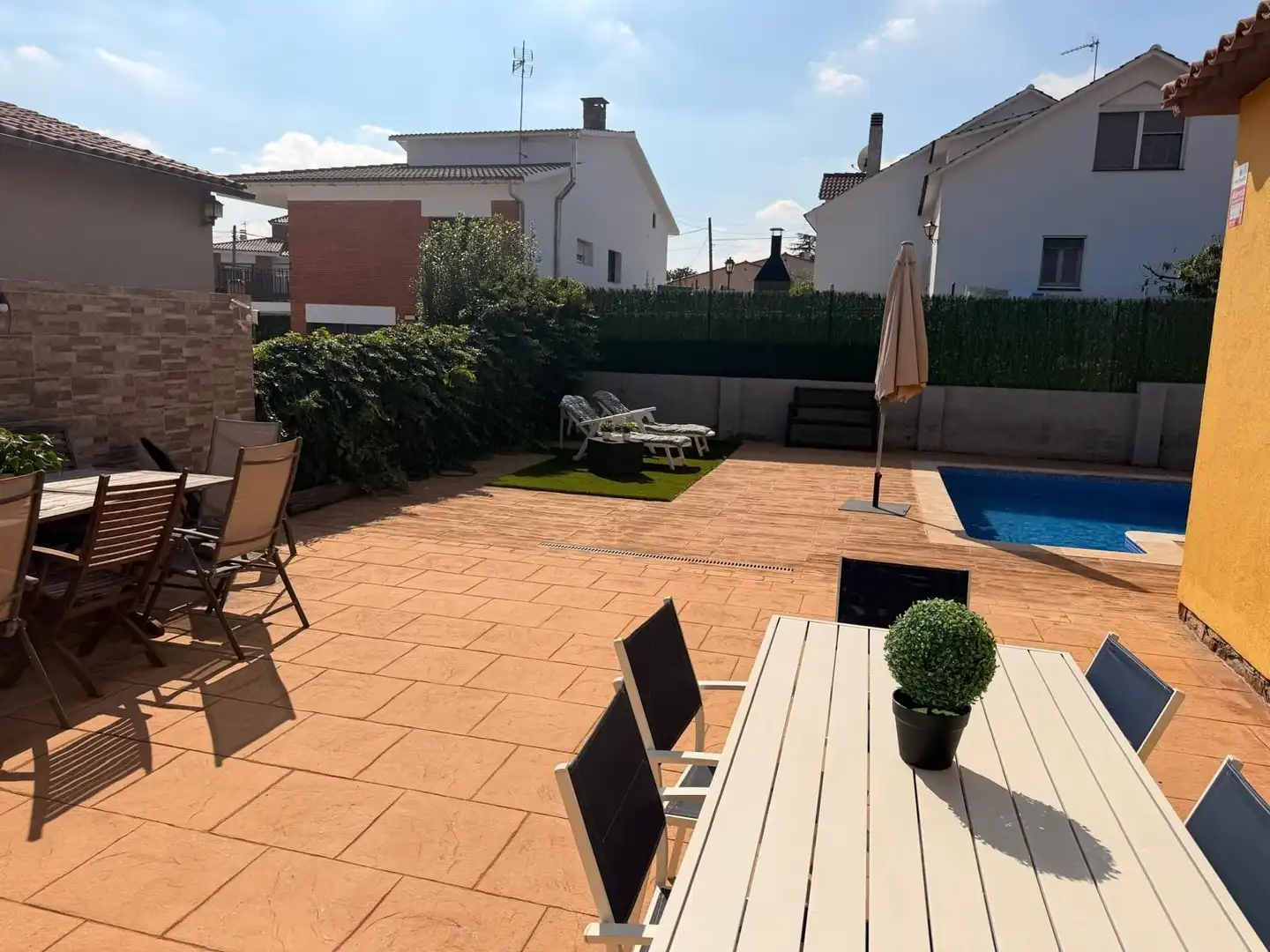 Terraza de Casa o chalet en venta en Can Font - Ca n'Avellaneda