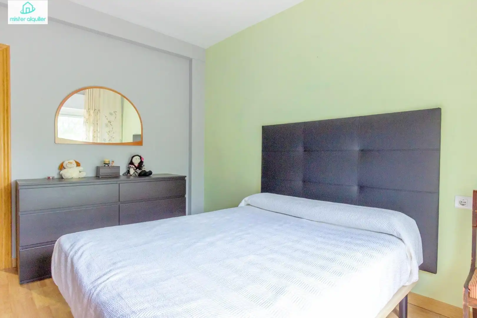 Schlafzimmer von Wohnung zur Miete in Sant Joan d'Alacant mit Klimaanlage, Heizung und Möbliert