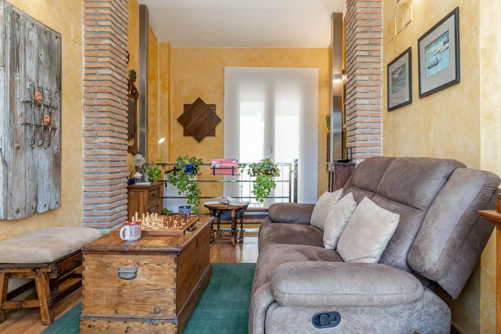 Sala de estar de Casa o chalet en venta en Granada con Terraza y Balcón