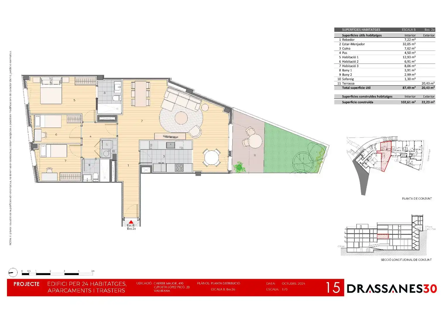 Ground floor for sale in Vallirana  with Air Conditioner, Heating and Parquet flooring