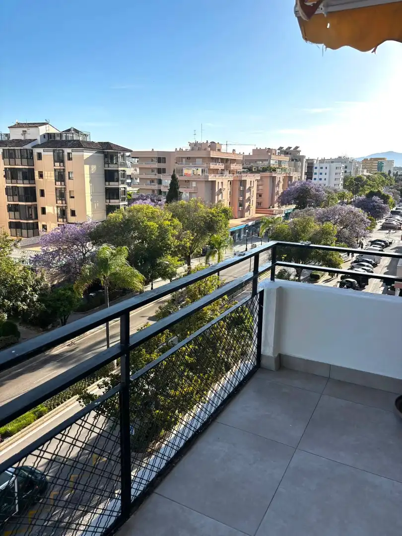 Terrasse von Wohnungen zur Miete in Marbella mit Terrasse, Möbliert und Gemeinschaftspool
