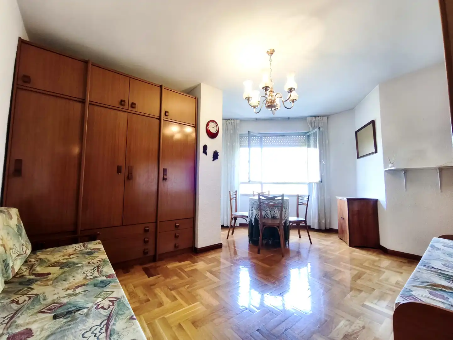 Living room of Flat for sale in  Logroño  with Heating, Parquet flooring and Terrace