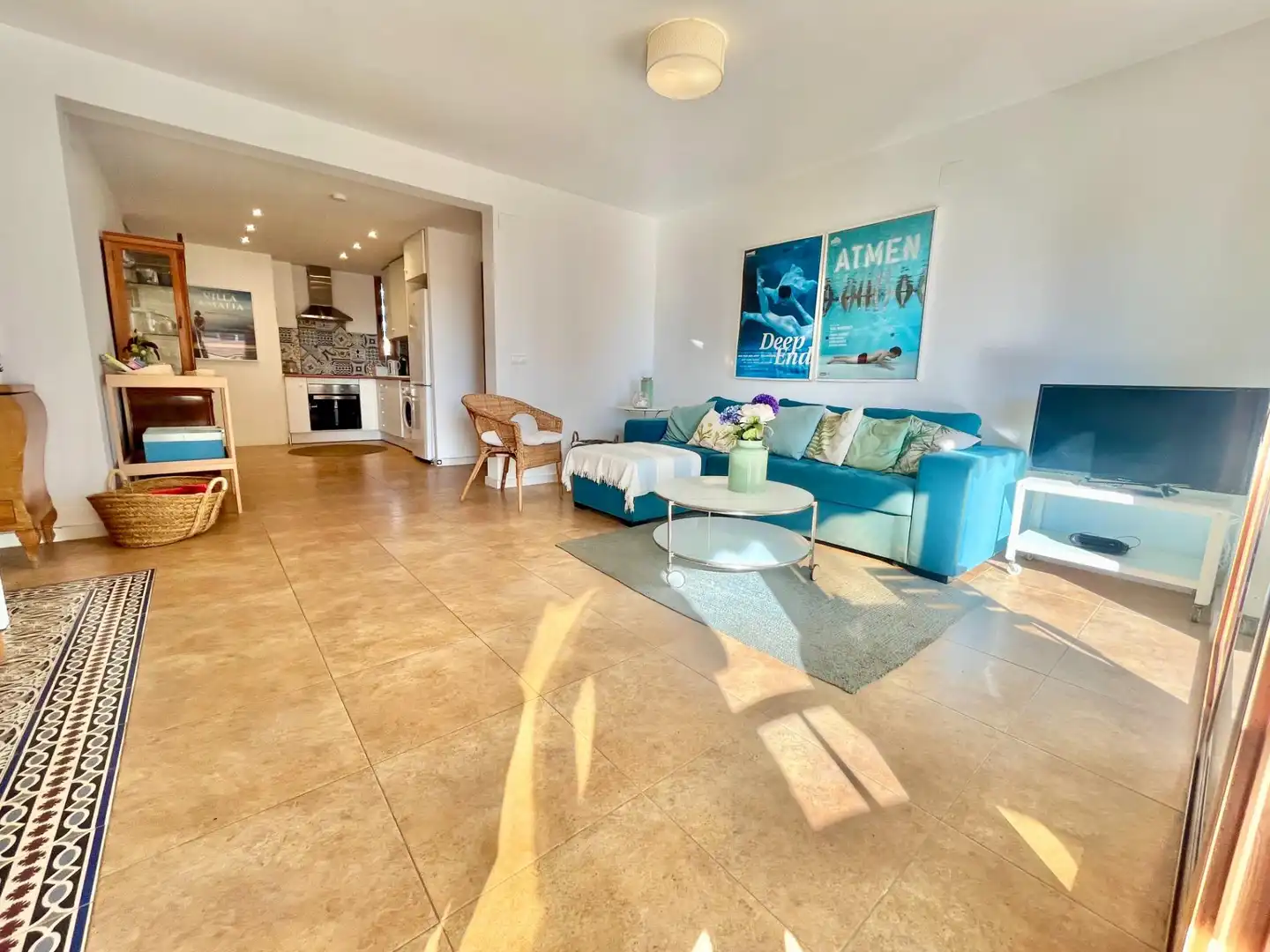 Wohnzimmer von Wohnung zum Verkauf in El Campello mit Klimaanlage, Terrasse und Balkon