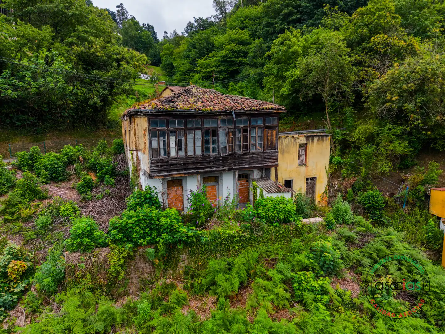 Vista exterior de Casa o xalet en venda en Langreo