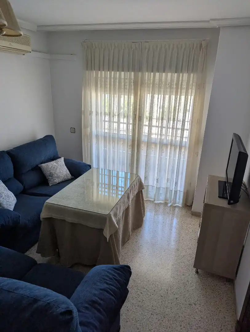Bedroom of Flat for rent in Sevilla  with Air Conditioner, Terrace and Furnished