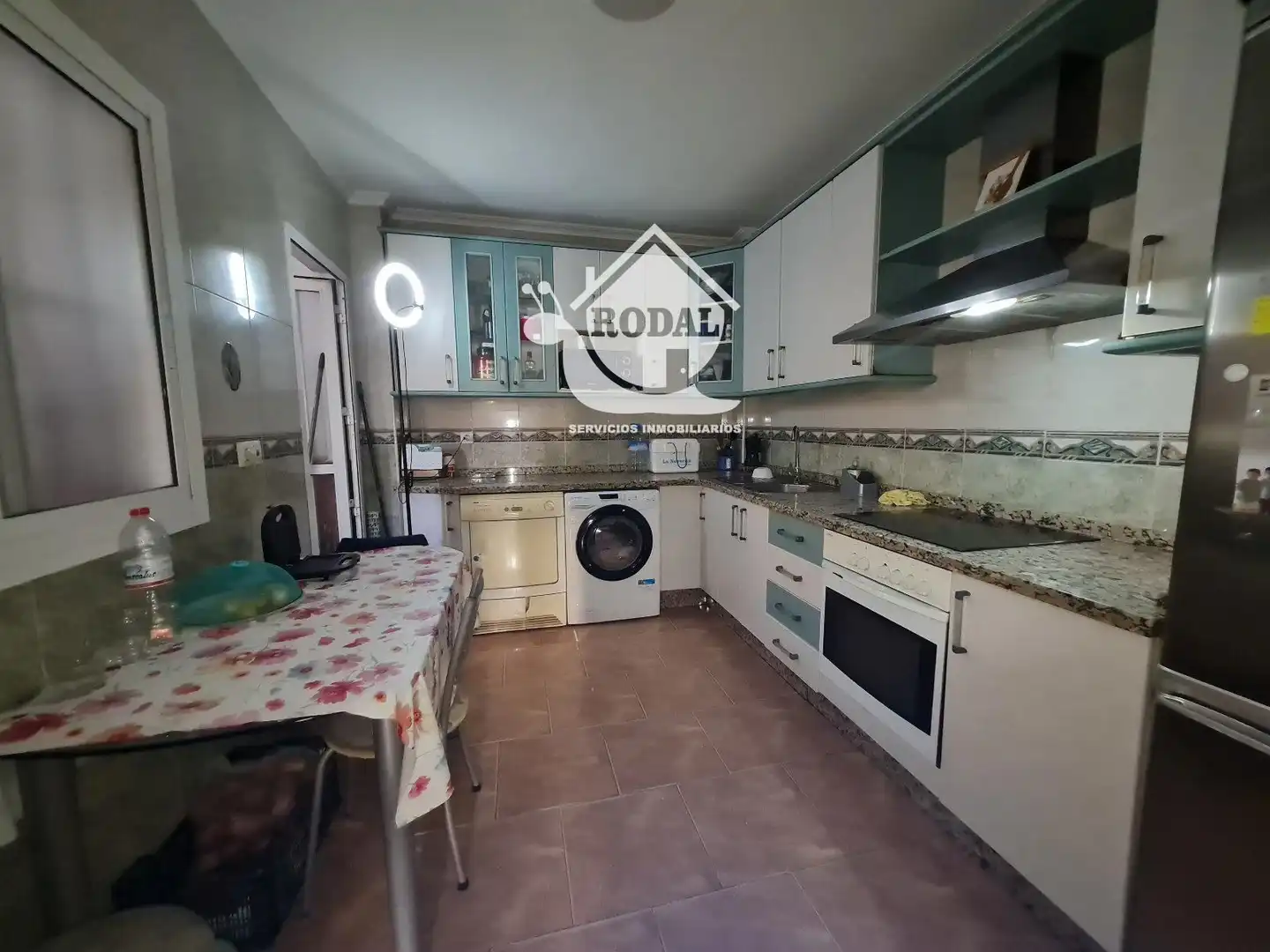 Cocina de Casa adosada en venta en Huércal de Almería con Aire acondicionado, Calefacción y Terraza