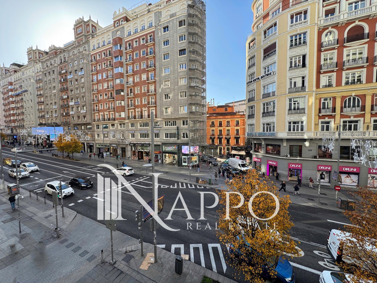 Exterior view of Flat for sale in  Madrid Capital  with Air Conditioner, Heating and Parquet flooring