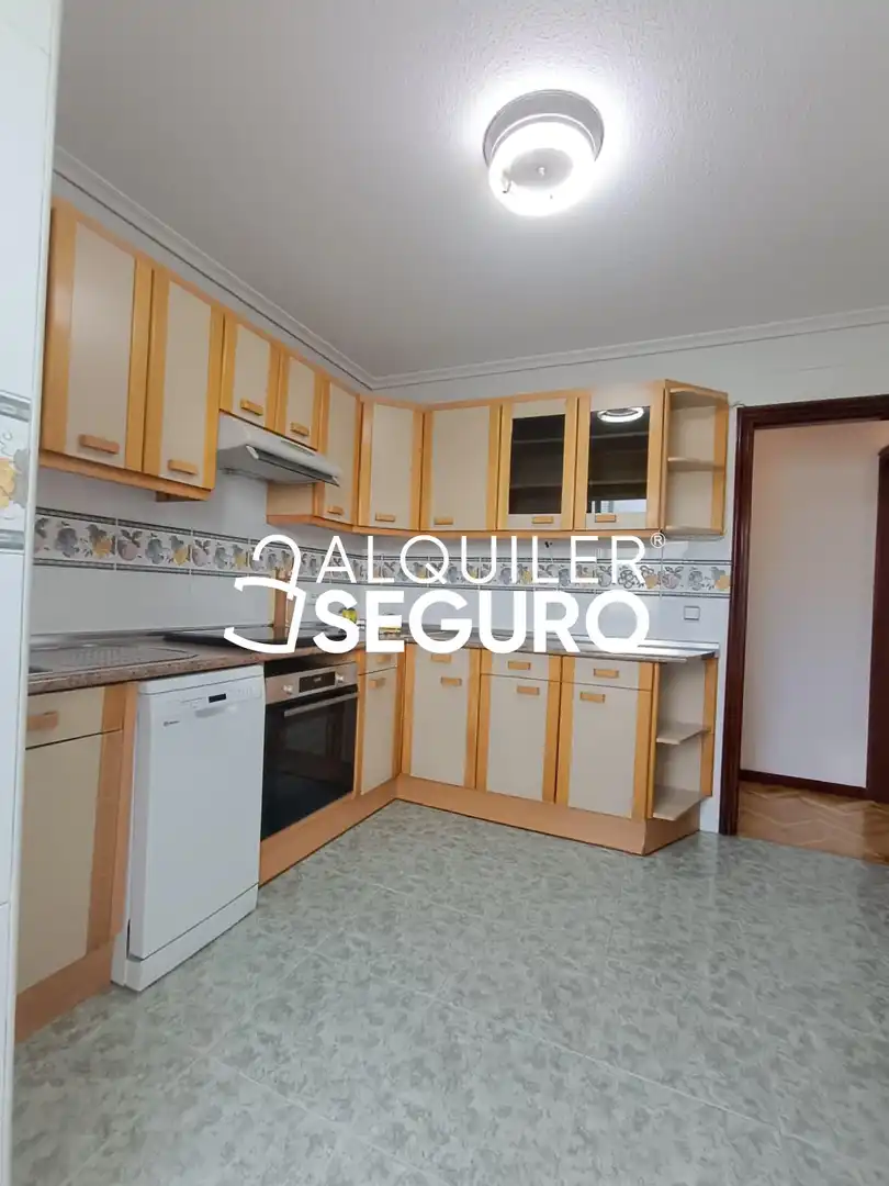 Kitchen of Flat for rent in Madrid  with Air Conditioner, Heating and Terrace
