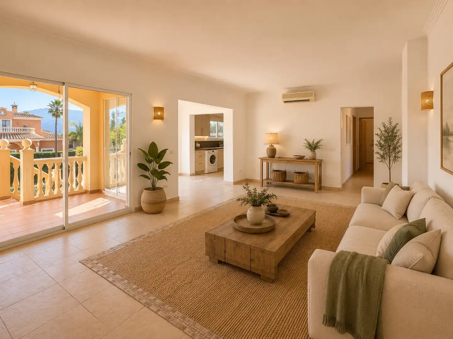 Wohnzimmer von Haus oder Chalet zum Verkauf in Coín mit Privatgarten, Terrasse und Abstellraum
