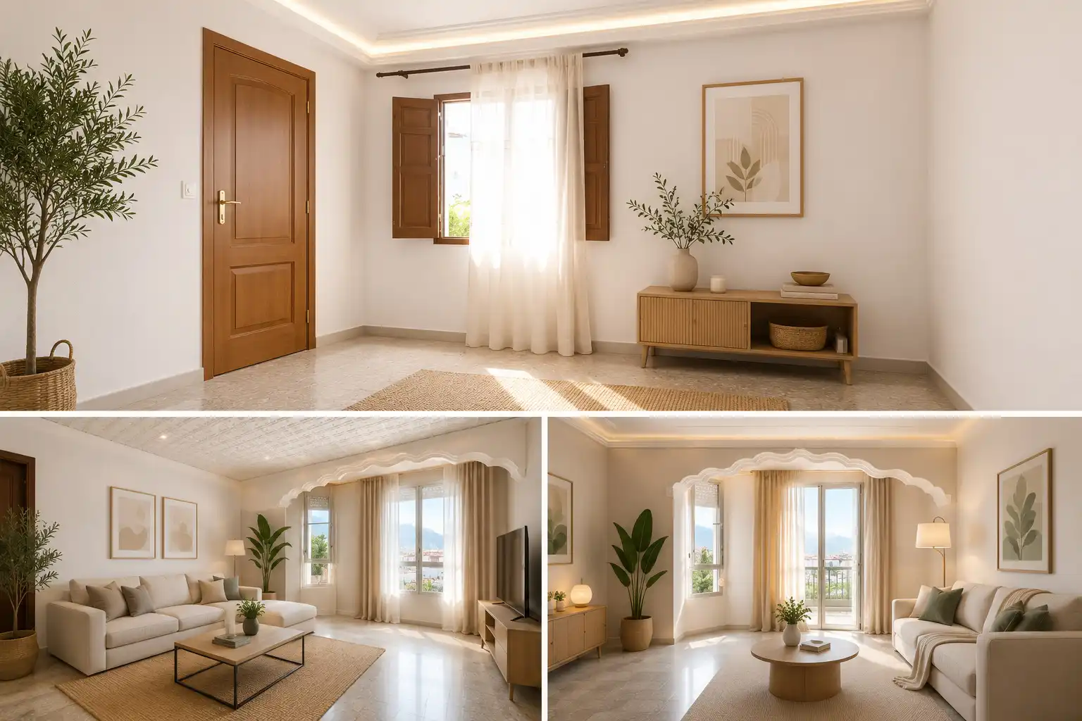 Living room of Flat for sale in Gandia  with Private garden and Balcony