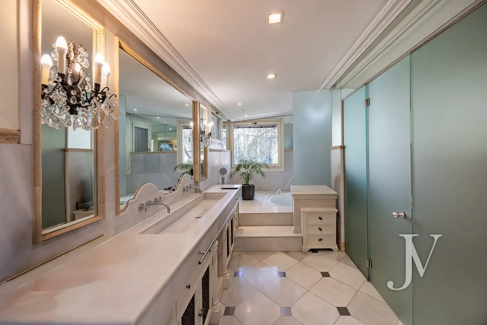 Baño de Casa o chalet en venta en Madrid con Aire acondicionado, Calefacción y Jardín privado