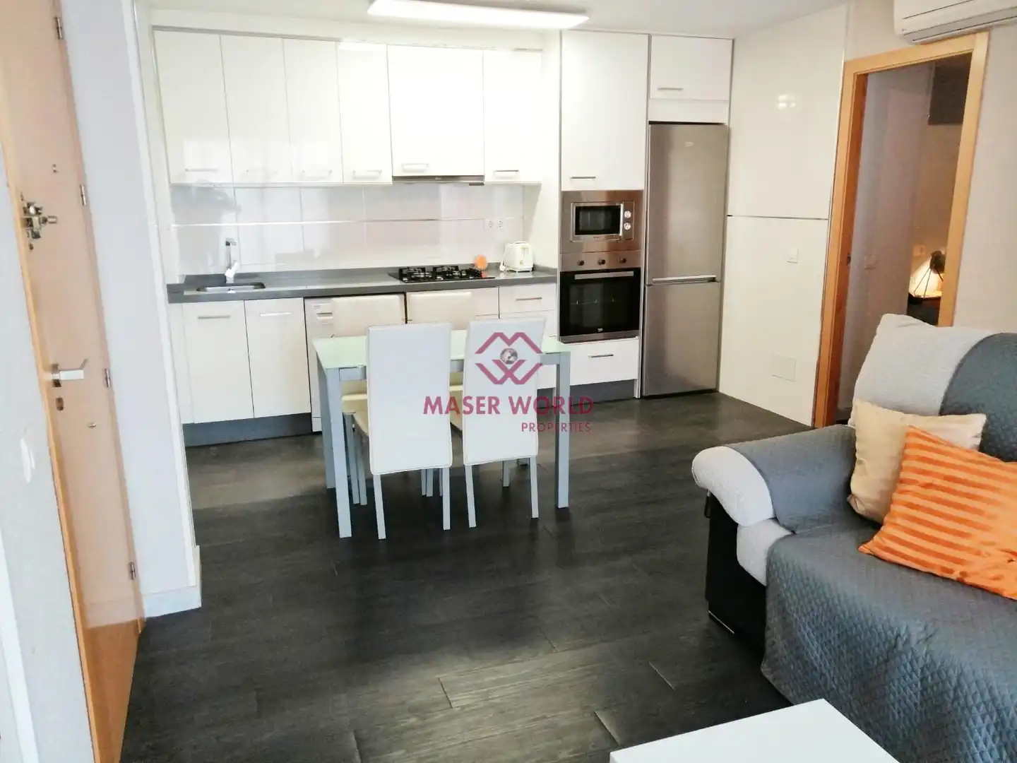 Kitchen of Apartments for sale in Mazarrón  with Air Conditioner, Heating and Terrace
