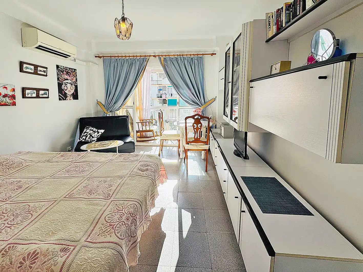 Bedroom of Study for sale in Torremolinos  with Air Conditioner, Terrace and Furnished