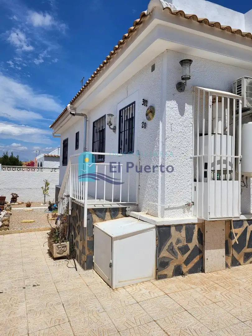 Exterior view of Houses for sale in Mazarrón  with Air Conditioner, Heating and Private garden