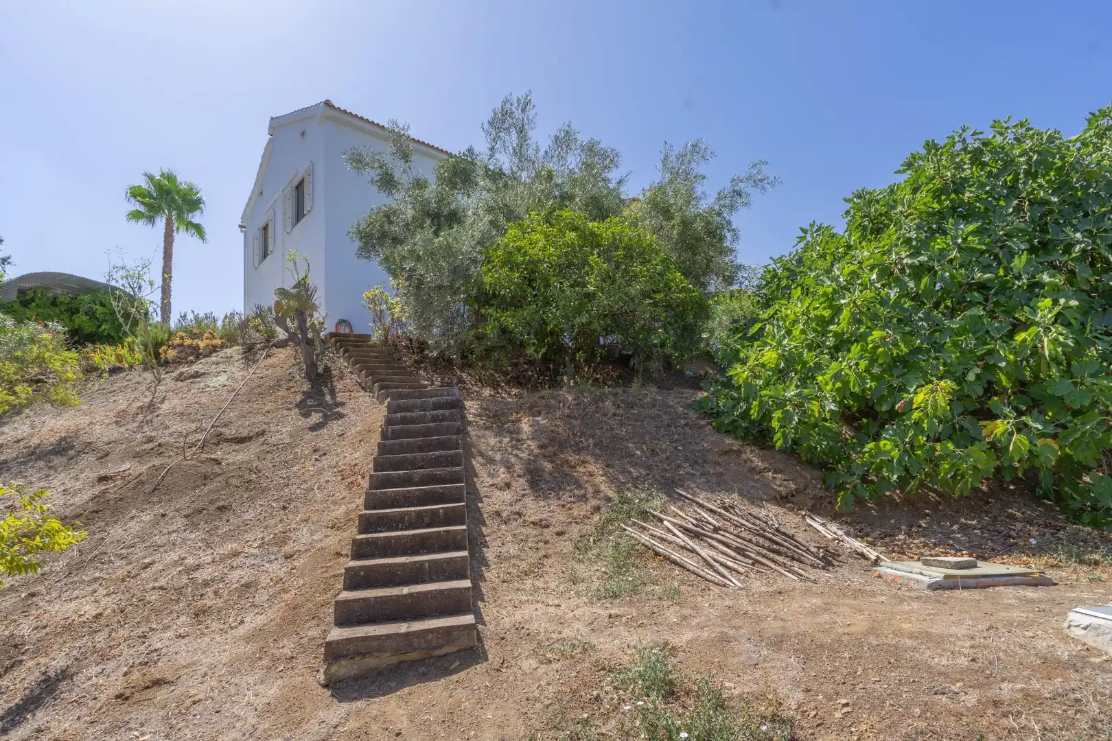 Außenansicht von Haus oder Chalet zum Verkauf in Alhaurín El Grande mit Klimaanlage, Privatgarten und Terrasse
