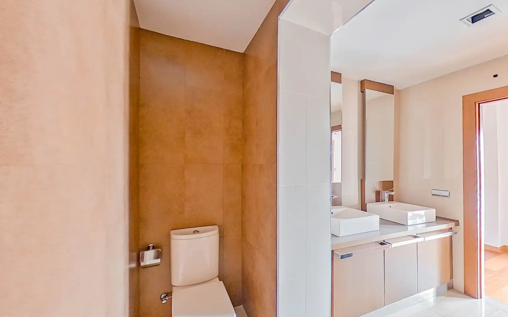 Baño de Dúplex en venta en Villanueva de la Serena con Aire acondicionado, Parquet y Terraza
