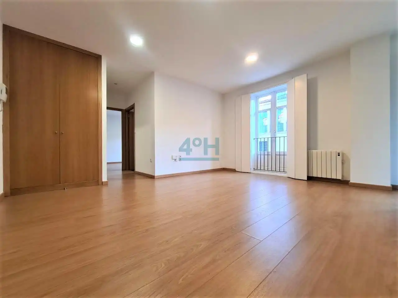 Sala d'estar de Estudi de lloguer en Ourense Capital  amb Calefacció i Parquet