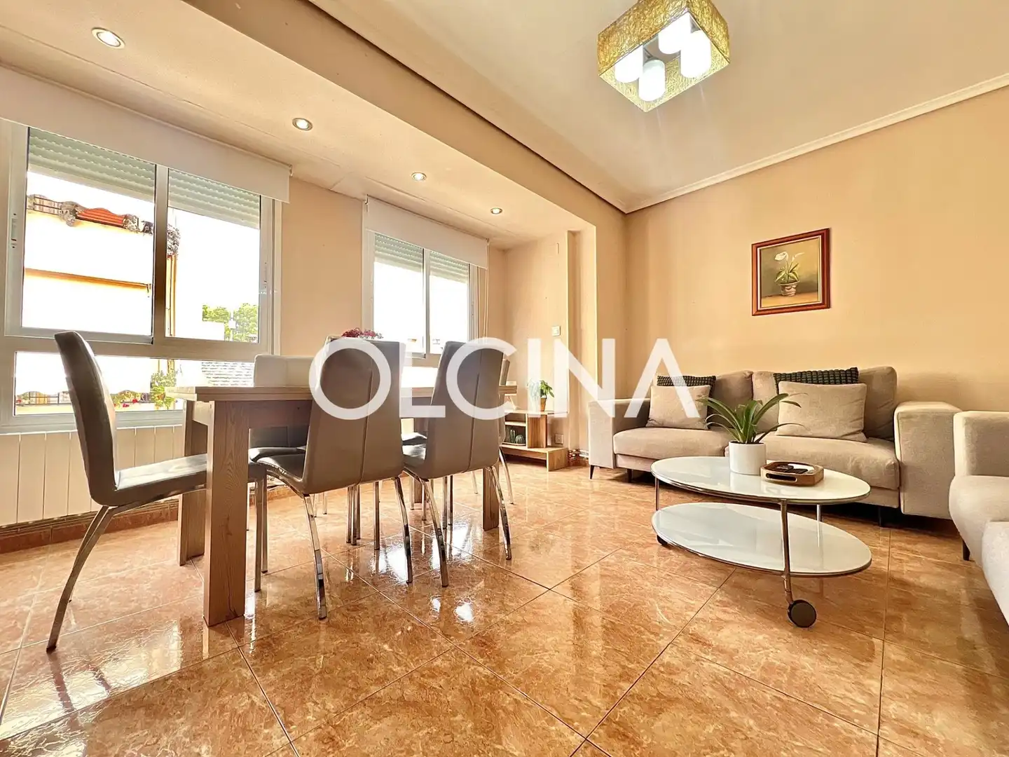 Sala de estar de Piso en venta en Ibi con Aire acondicionado y Calefacción