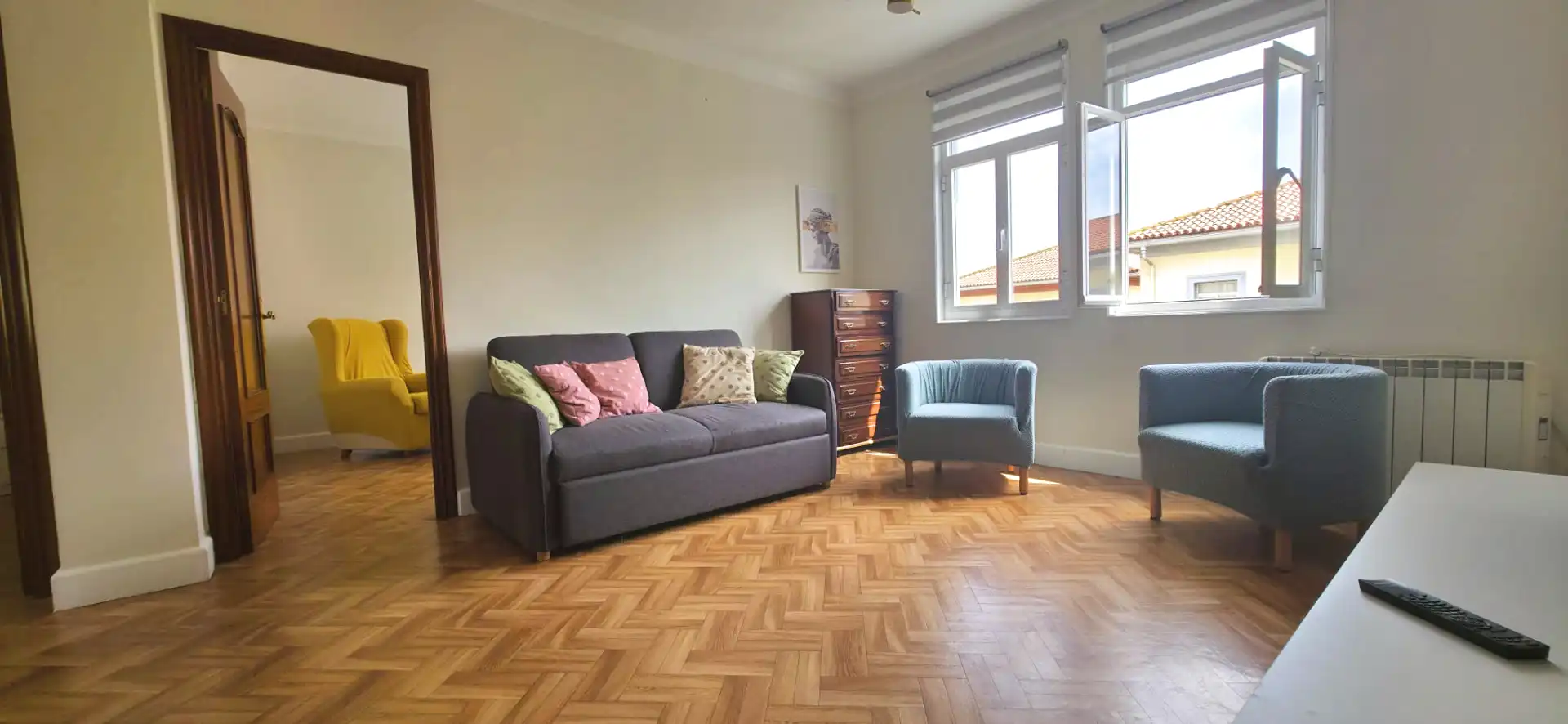 Sala d'estar de Pis en venda en Ferrol amb Calefacció, Moblat i Forn