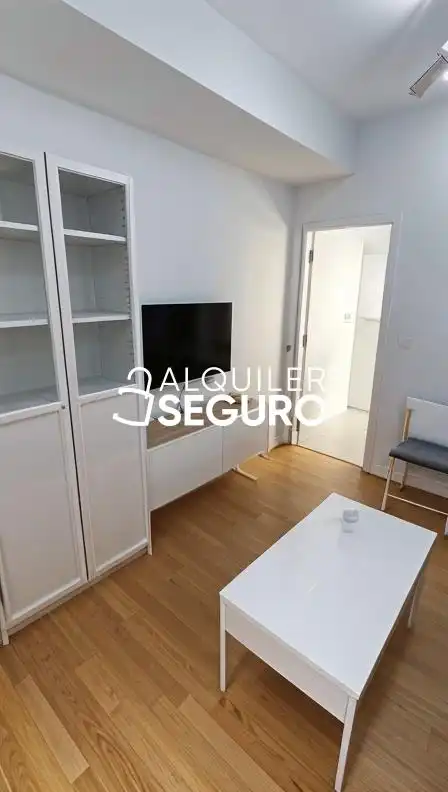 Living room of Flat for rent in Sanlúcar la Mayor  with Air Conditioner and Furnished