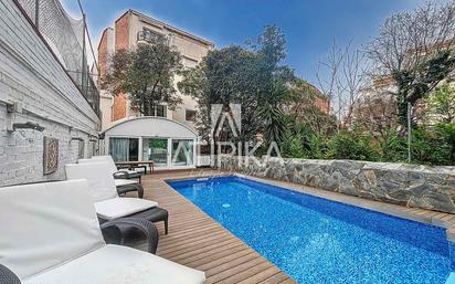 Piscina de Casa o xalet en venda en  Barcelona Capital amb Aire condicionat, Terrassa i Piscina