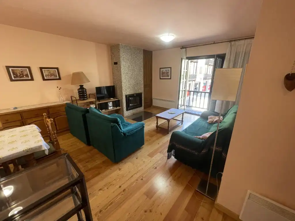 Living room of Flat for rent in Llavorsí  with Oven, Washing machine and Balcony