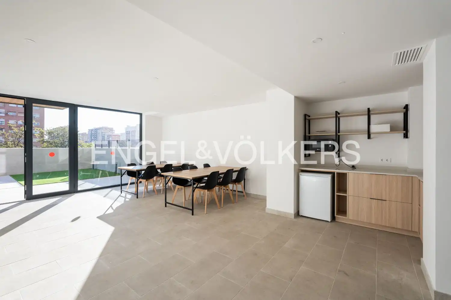 Terrace of Flat for rent in Valencia  with Air Conditioner, Heating and Terrace